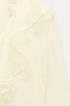 Sale BLUSA ROMÁNTICA VOLANTES Mujer Camisas / Blusas