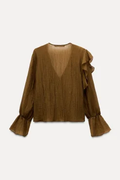 Online BLUSA ROMÁNTICA ZW COLLECTION Mujer Camisas / Blusas