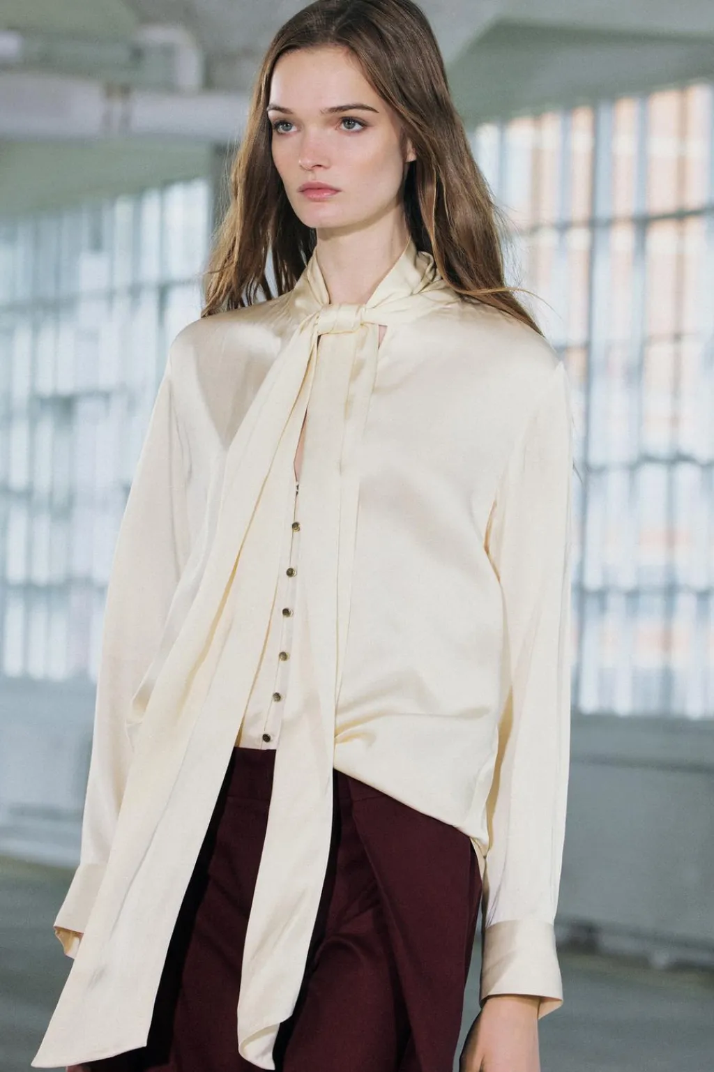 Hot BLUSA SATINADA LAZADA ZW COLLECTION Mujer Camisas / Blusas