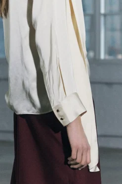 Hot BLUSA SATINADA LAZADA ZW COLLECTION Mujer Camisas / Blusas