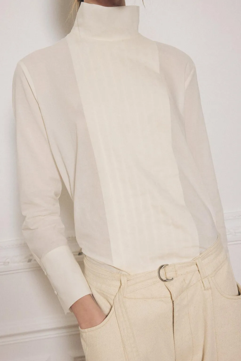 Hot BLUSA TABLAS ZW COLLECTION Mujer Camisas / Blusas