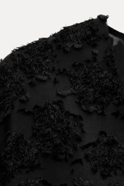 Discount BLUSA TEXTURA BOTÓN DORADO Mujer Camisas / Blusas