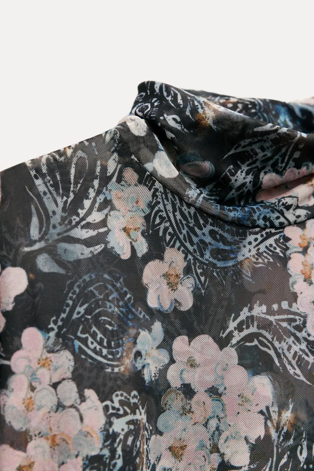 Hot BLUSA TUL ESTAMPADO Mujer Camisas / Blusas