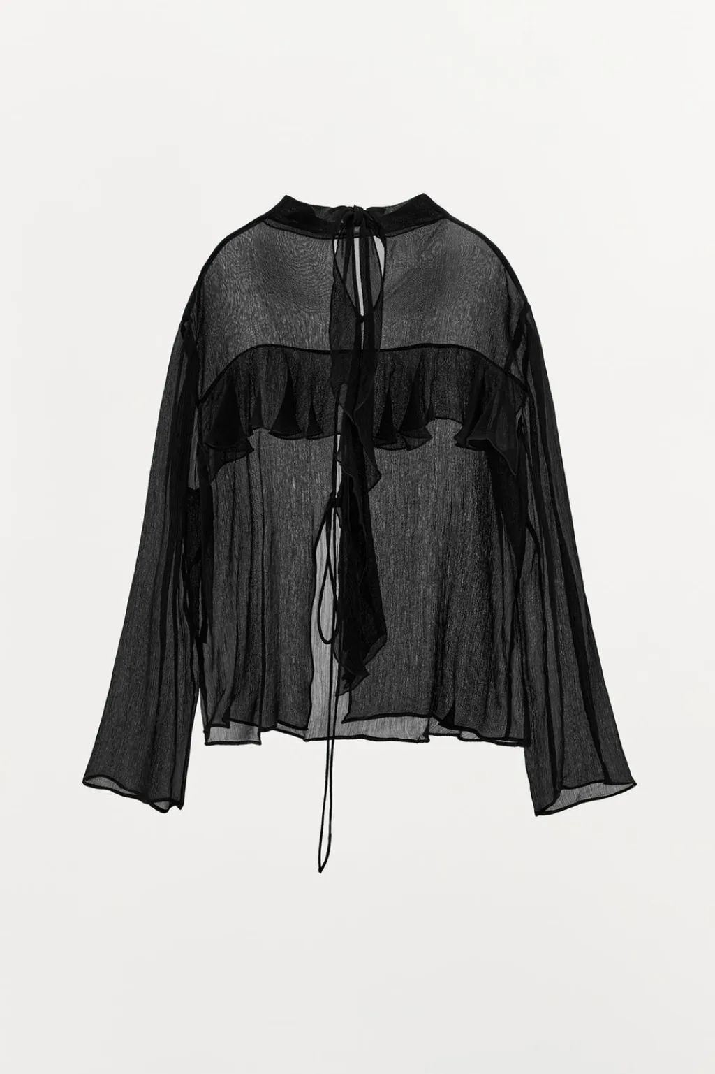 Hot BLUSA VOLANTE Mujer Camisas / Blusas