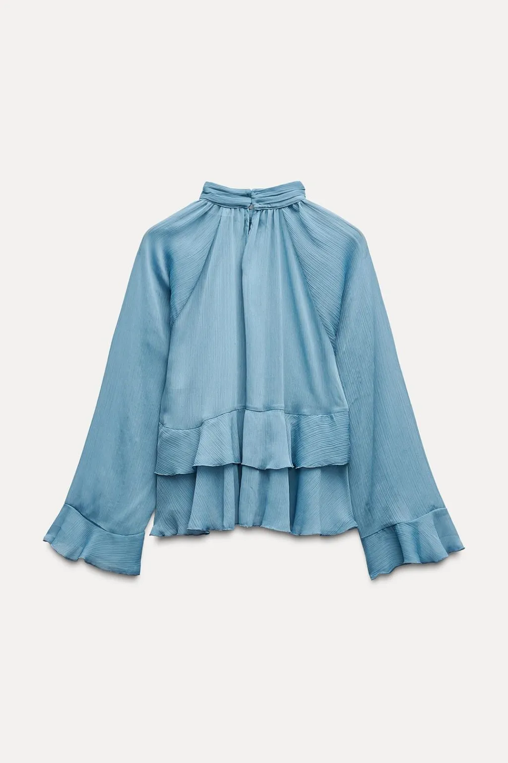 New BLUSA VOLANTES Mujer Camisas / Blusas