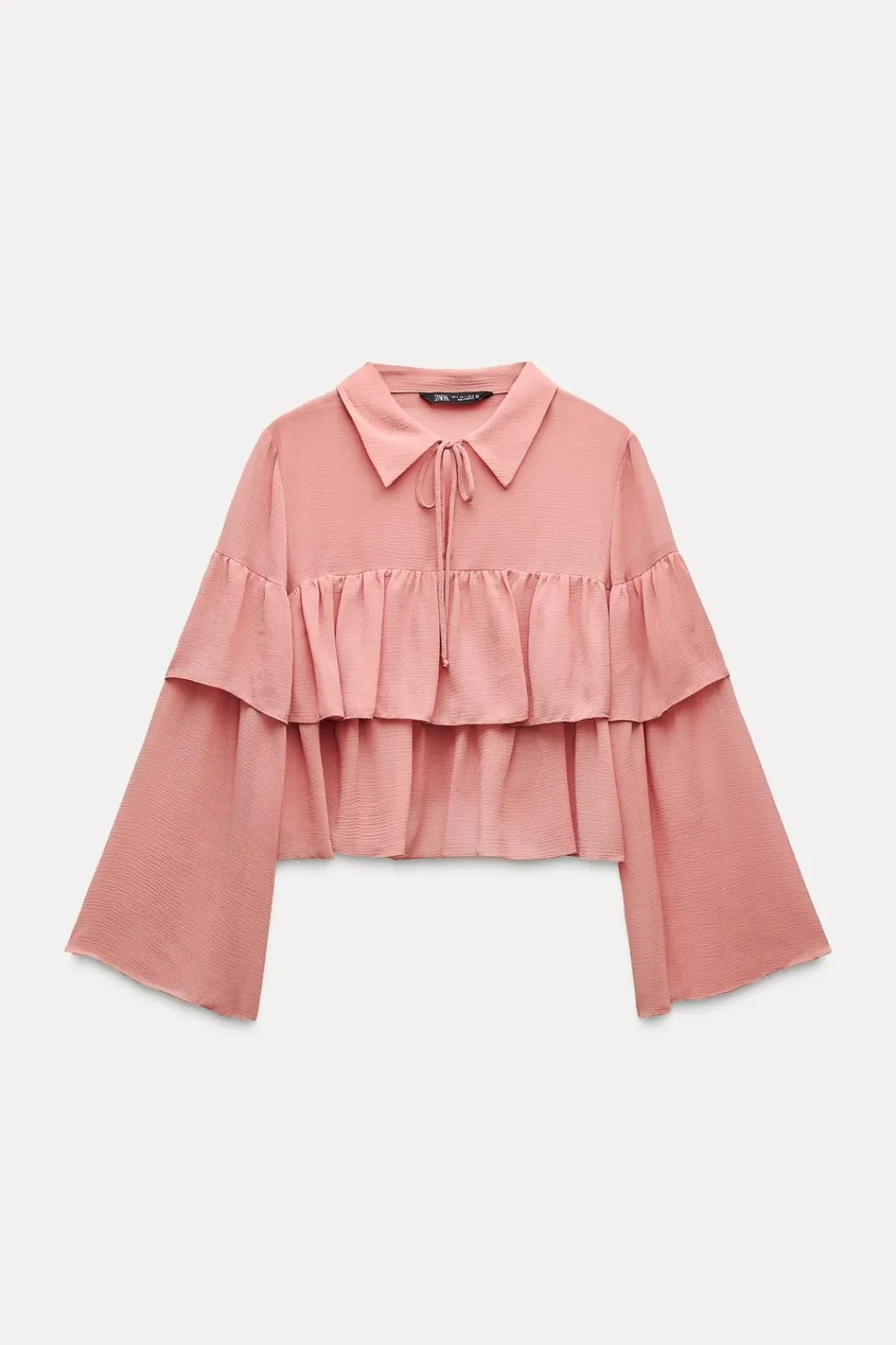 Online BLUSA VOLANTES Mujer Camisas / Blusas