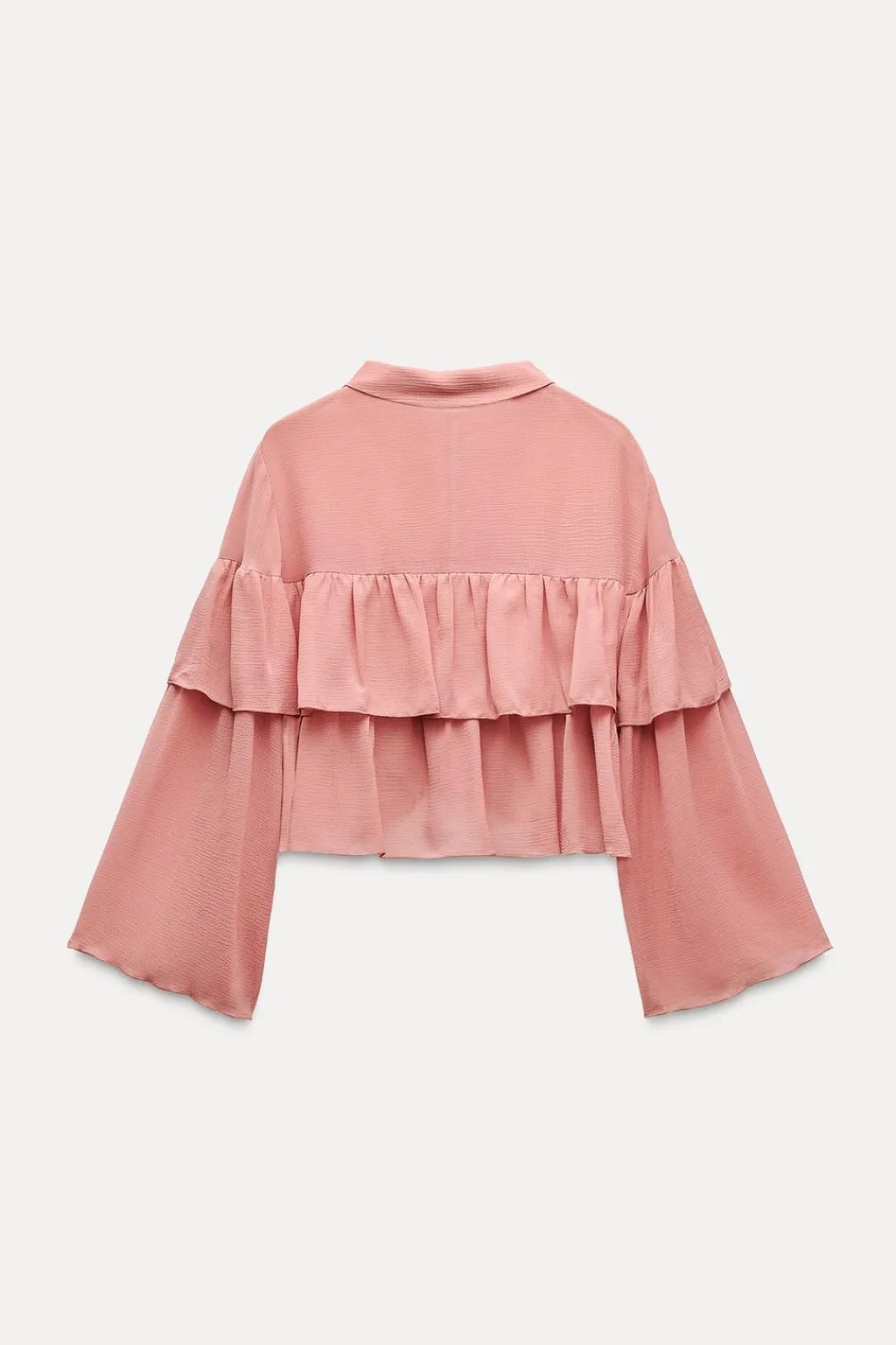 Online BLUSA VOLANTES Mujer Camisas / Blusas