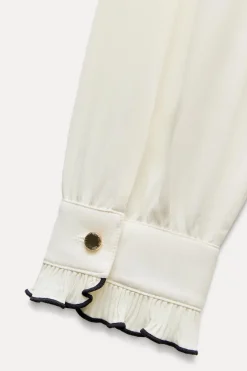 New BLUSA VOLANTES PLISADOS Mujer Camisas / Blusas