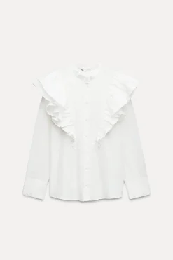 Best BLUSA VOLANTES ZW COLLECTION Mujer Camisas / Blusas