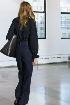 Discount BLUSA VOLANTES ZW COLLECTION Mujer Camisas / Blusas