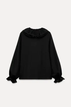 Discount BLUSA VOLANTES ZW COLLECTION Mujer Camisas / Blusas