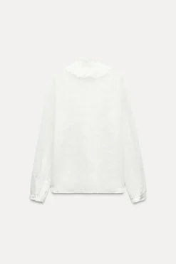 New BLUSA VOLANTES ZW COLLECTION Mujer Camisas / Blusas