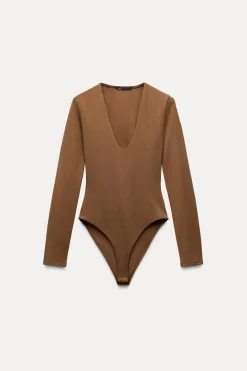 Sale BODY ALGODÓN MANGA LARGA Mujer Tops / Bodies