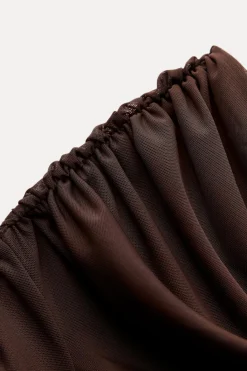 Hot BODY ASIMÉTRICO NUDO Mujer Tops / Bodies