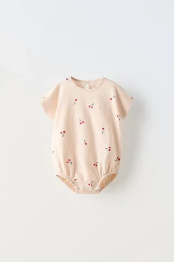 Niños ZARA 0 - 6 Meses·Bodies / Camisas|6 - 18 Meses·Bodies<BODY CEREZAS