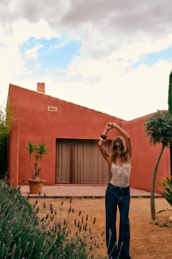 Hot BODY ENCAJE Mujer Tops / Bodies