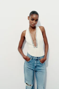 Hot BODY ENTALLADO JOYAS Mujer Tops / Bodies