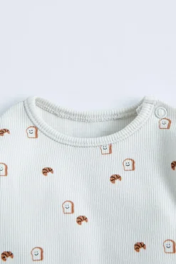 Niños ZARA 0 - 6 Meses·Bodies / Camisas|0 - 6 Meses·Ropa Interior / Pijamas<BODY ESTAMPADO