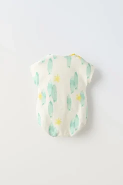 Niños ZARA 6 - 18 Meses·Bodies<BODY ESTAMPADO TABLAS SURF