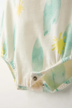 Niños ZARA 6 - 18 Meses·Bodies<BODY ESTAMPADO TABLAS SURF