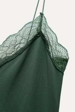 Fashion BODY LENCERO ENCAJE Mujer Tops / Bodies