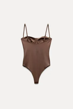 Hot BODY LENCERO SATINADO Mujer Tops / Bodies