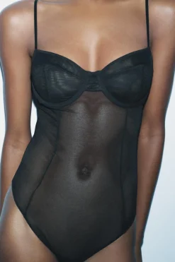 Best BODY MESH AROS Mujer Tops / Bodies