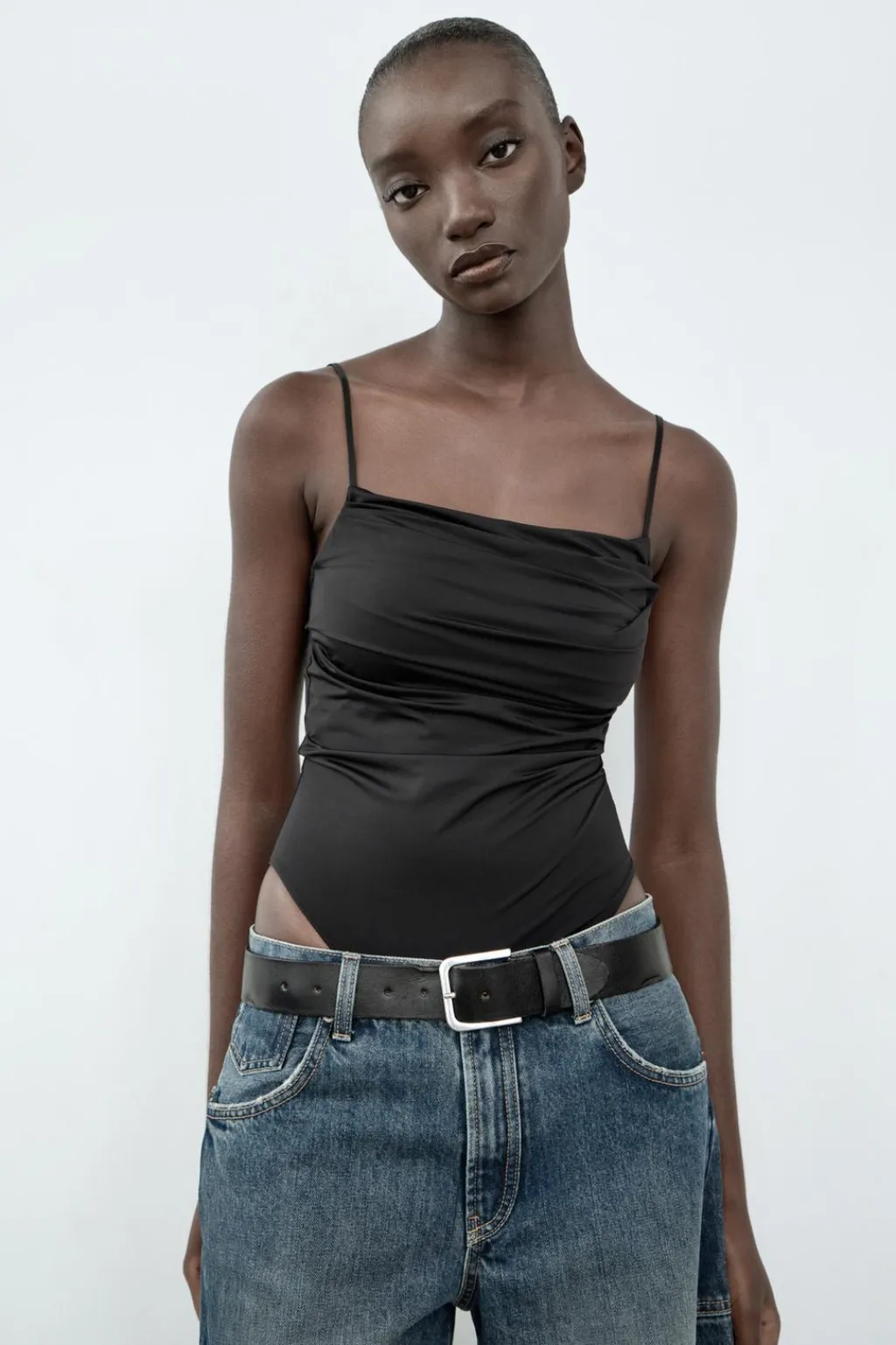 Fashion BODY POLIAMIDA DRAPEADO Mujer Tops / Bodies