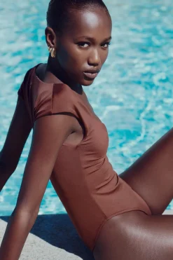 Online BODY POLIAMIDA FRUNCE Mujer Tops / Bodies