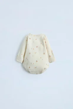 Niños ZARA 0 - 6 Meses·Bodies / Camisas|0 - 6 Meses·Ropa Interior / Pijamas<BODY RIB SETAS