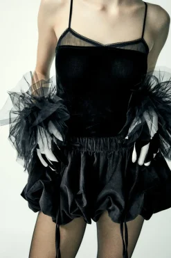 Fashion BODY TERCIOPELO ENCAJE Mujer Tops / Bodies