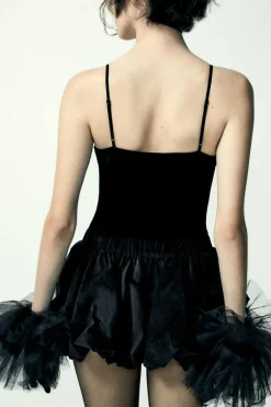 Fashion BODY TERCIOPELO ENCAJE Mujer Tops / Bodies