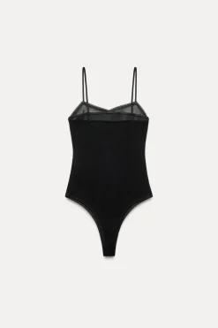 Fashion BODY TERCIOPELO ENCAJE Mujer Tops / Bodies