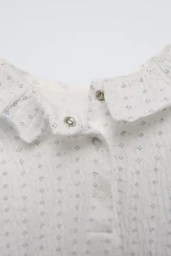 Niños ZARA 0 - 6 Meses·Bodies / Camisas|0 - 6 Meses·Básicos<BODY TEXTURA ESTAMPADO