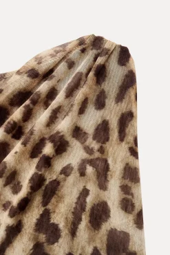 Online BODY TUL DRAPEADO ASIMÉTRICO Mujer Tops / Bodies