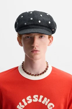 Online BOINA DENIM TACHAS X HARRY LAMBERT Hombre Accesorios