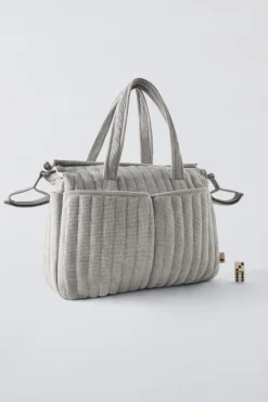 Niños ZARA 1½ - 6 Años·Bolsos / Mochilas|1½ - 6 Años·Bolsos / Mochilas<BOLSA MATERNIDAD ALGODÓN