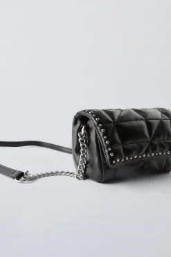 Niños ZARA 6 - 14 Años·Bolsos / Mochilas<BOLSO ACOLCHADO TACHAS