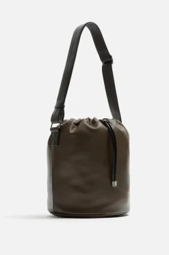 Clearance BOLSO BUCKET PIEL X NANUSHKA Hombre Bolsos / Mochilas