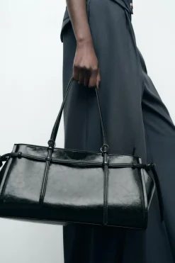 Online BOLSO DE HOMBRO ALARGADO Mujer Bolsos