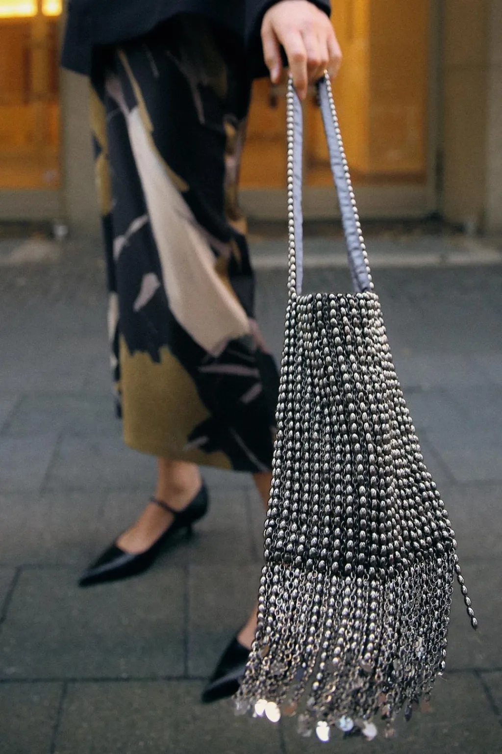 Fashion BOLSO DE HOMBRO APLIQUES METÁLICOS Mujer Bolsos