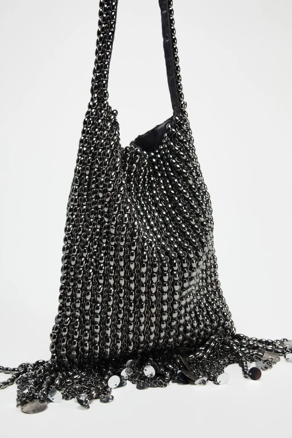 Fashion BOLSO DE HOMBRO APLIQUES METÁLICOS Mujer Bolsos