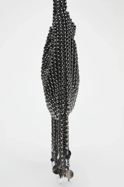 Fashion BOLSO DE HOMBRO APLIQUES METÁLICOS Mujer Bolsos