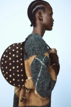 Clearance BOLSO DE HOMBRO TACHAS Mujer Bolsos