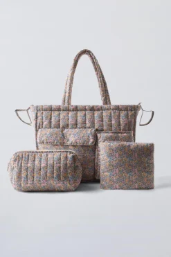 Niños ZARA 1½ - 6 Años·Bolsos / Mochilas|1½ - 6 Años·Bolsos / Mochilas<BOLSO MATERNIDAD FLORES PACK