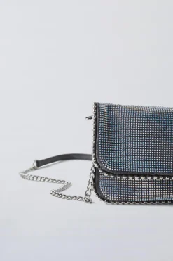 Niños ZARA 6 - 14 Años·Bolsos / Mochilas<BOLSO METALIZADO STRASS
