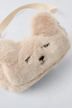 Niños ZARA 6 - 14 Años·Bolsos / Mochilas<BOLSO PELO OSITO