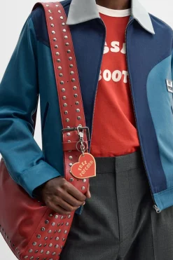 Online BOLSO PIEL TACHAS X HARRY LAMBERT Hombre Bolsos / Mochilas