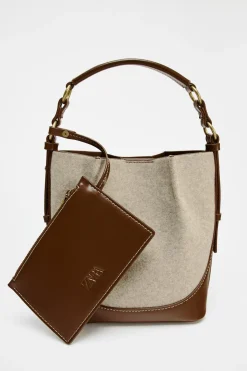 Outlet BOLSO SACA PESPUNTE Mujer Bolsos