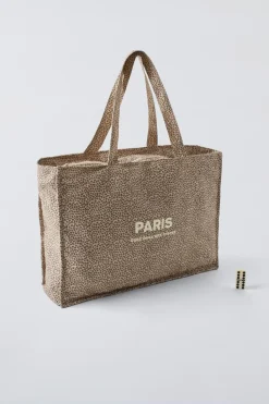 Niños ZARA 6 - 14 Años·Bolsos / Mochilas<BOLSO SHOPPER ANIMAL PRINT